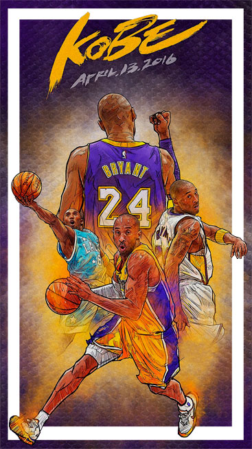 Fotomural o póster kobe bryant
